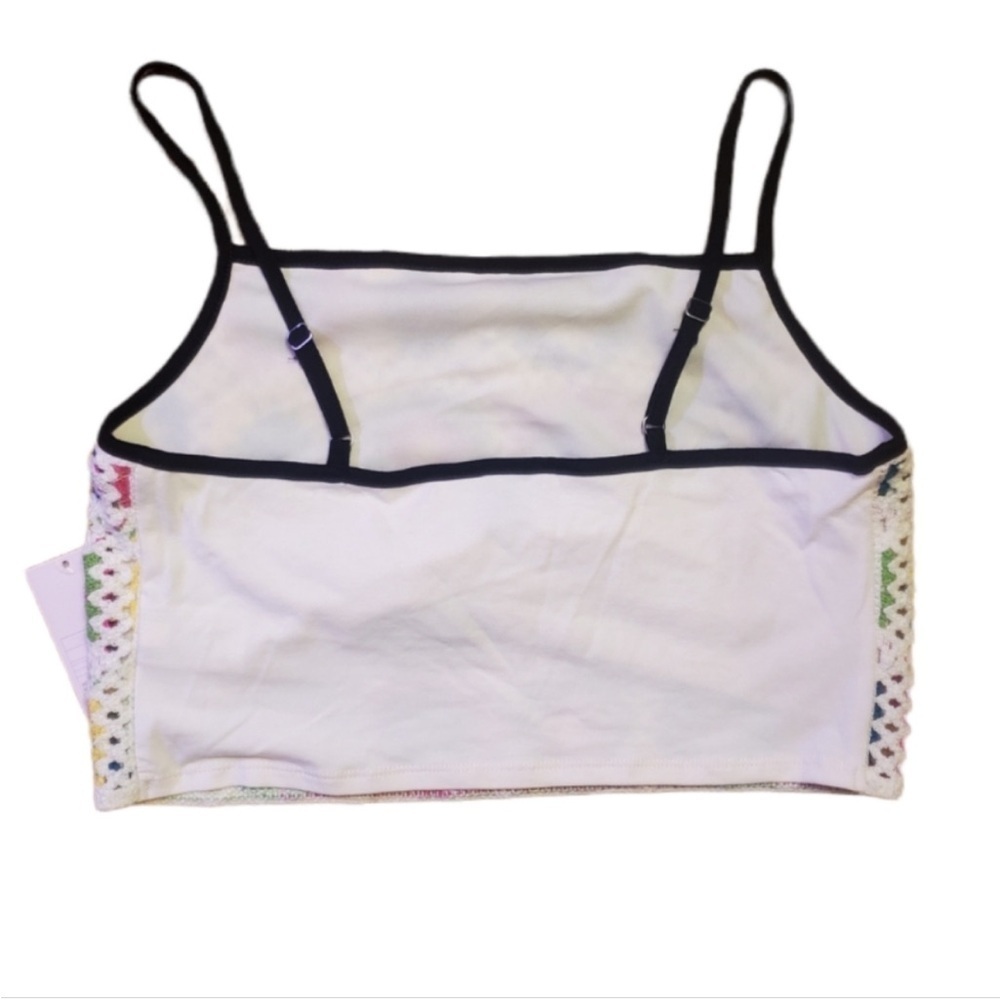 Wild fable Crochet tiny tank crop top S SMALL - Picture 3 of 8